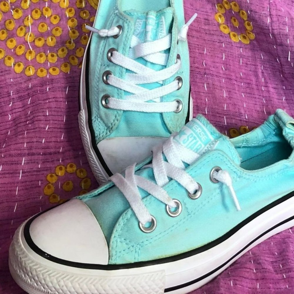 Converse Shoreline | Women's Slip-on Size 7.5 | Ocean Blue